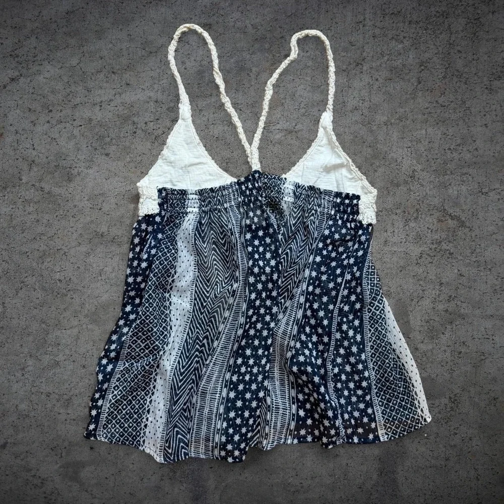 Hollister Sheer Tank Beach Cover Up Women's Size Small Surf Vacation